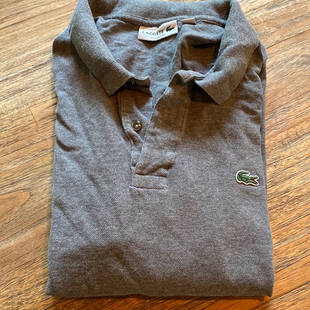 Lacoste polo shirt - gray - US XL